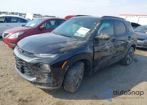 2022 Chevrolet Trailblazer Fwd Rs из США, поврежденный, VIN KL79MTSL1NB023042